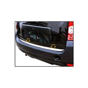 Dacia Duster Formlu Paslanmaz Çelik 2010-2018 Krom Bagaj Alt Çıtası
