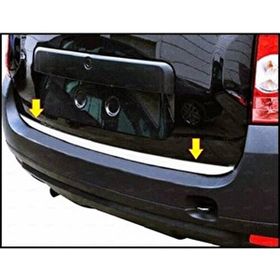 Dacia Duster Formlu Paslanmaz Çelik 2010-2018 Krom Bagaj Alt Çıtası