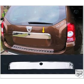 Dacia Duster Formlu Paslanmaz Çelik 2010-2018 Krom Bagaj Alt Çıtası