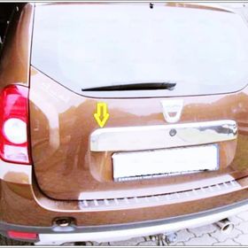 Dacia Duster Formlu Paslanmaz Çelik 2010-2018 Krom Bagaj Alt Çıtası
