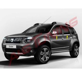 Dacia Duster Tk 2010-2017 Arası Paslanmaz Çelik Krom Cam Çıtası