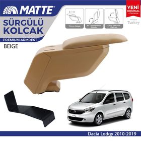 Dacia Lodgy 2010 2019 Çelik Ayaklı Bej Kol Dayama Kolçağı