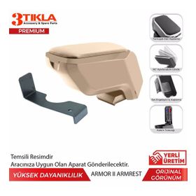 Dacia Lodgy 2010 2019 Çelik Ayaklı Bej Kol Dayama Kolçağı