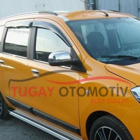 Dacia Lodgy 2012 Üzeri Krom 2 Parça Ayna Kapağı