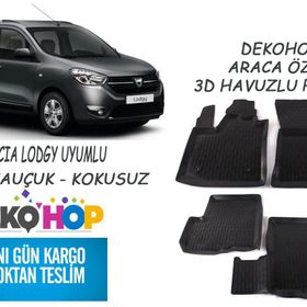 Dacia Lodgy 3D Havuzlu Paspas