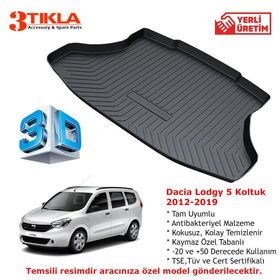 Dacia Lodgy Havuzlu 2013 3D Bagaj Havuzu