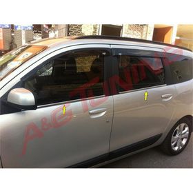 Dacia Lodgy Tk 2012 Üzeri Paslanmaz Çelik 4 Parça Krom Cam Çıtası