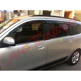 Dacia Lodgy Tk 2012 Üzeri Paslanmaz Çelik 4 Parça Krom Cam Çıtası