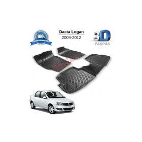 Dacia Logan 2004-2012 3D Havuzlu Paspas
