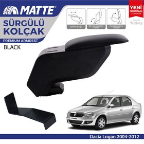Dacia Logan 2004 2012 Çelik Ayaklı Siyah Kol Dayama Kolçağı