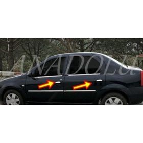 Dacia Logan 2005 Üzeri Paslanmaz Çelik 4 Kapı Krom Kapı Kolu