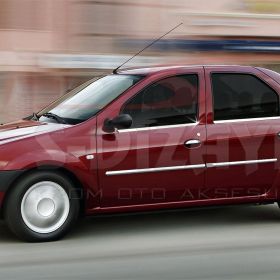 Dacia Logan 2008-2013 4 Parça Krom Cam Çıtası