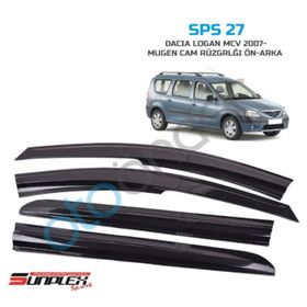 Dacia Logan 2008-2018 Mcv Mugen 4 Adet Cam Rüzgarlığı