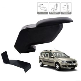 Dacia Logan Mcv 2004 2012 Siyah Çelik Ayaklı Kol Dayama Kolçağı