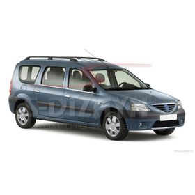 Dacia Logan Mcv 2005-2012 5604060 4 Parça Krom Cam Çıtası