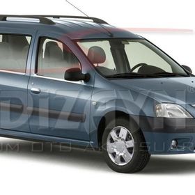 Dacia Logan Mcv 2005-2012 5604060 4 Parça Krom Cam Çıtası