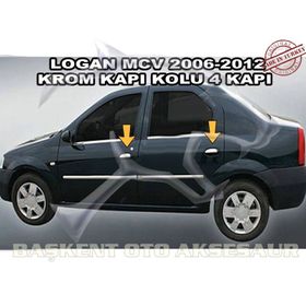 Dacia Logan Mcv 2006 2012 Paslanmaz Çelik 4 Kapı Krom Kapı Kolu