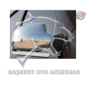 Dacia Logan Mcv 2006-2013 Krom 2 Parça Ayna Kapağı