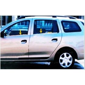 Dacia Logan MCV 2013 Üzeri 4 Parça Krom Cam Çıtası