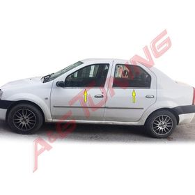 Dacia Logan Takımı 2008 Üzeri Paslanmaz Çelik Krom Cam Çıtası