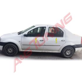 Dacia Logan Takımı 2008 Üzeri Paslanmaz Çelik Krom Cam Çıtası