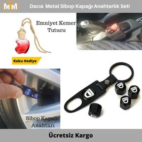 Dacia​ Metal Anahtarlık Seti Sibop Kapağı