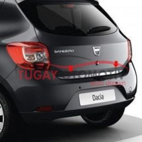 Dacıa Sandero 2006-2012 Krom Bagaj Alt Çıtası