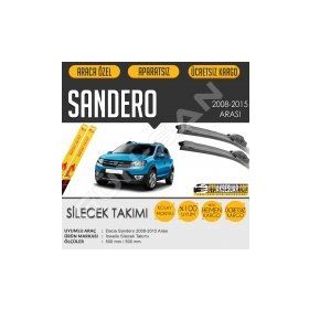 Dacia Sandero 2008-2015 Muz Silecek Takımı