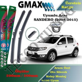 Dacia Sandero 2008-2015 Silecek Takımı