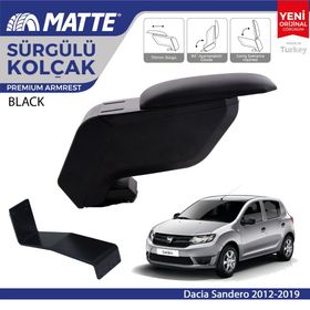 Dacia Sandero 2012 2019 Çelik Ayaklı Siyah Kol Dayama Kolçağı