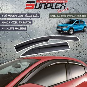 Dacia Sandero 2012 Mugen Cam Rüzgarlığı