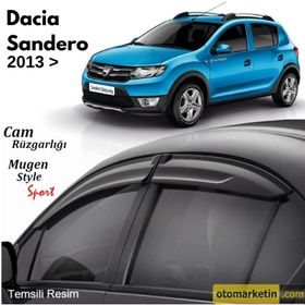 Dacia Sandero 2013-2018 Stepway Cam Rüzgarlığı