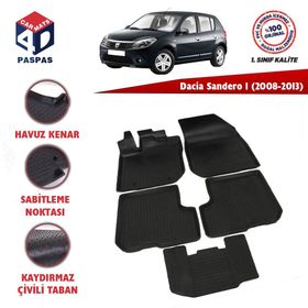 Dacia Sandero 4D Havuzlu 2008 Sonrası Paspas ve Bagaj Havuzu
