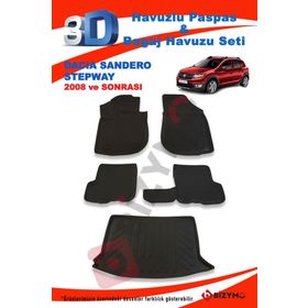 Dacia Sandero Stepway Hb 2008-2012 Paspas ve Bagaj Havuzu