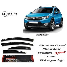 Dacia Sandero Stepway Mügen Cam Rüzgarlığı