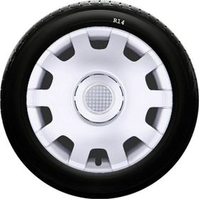 Dacia SKS-SJS 212 14 İnç 4 Adet Kırılmaz Jant Kapağı