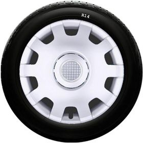 Dacia SKS-SJS 212 14 İnç 4 Adet Kırılmaz Jant Kapağı