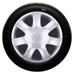 Dacia SKS-SJS 223 14 İnç 4 Adet Kırılmaz Jant Kapağı