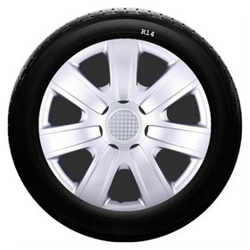 Dacia SKS-SJS 224 14 İnç 4 Adet Kırılmaz Jant Kapağı