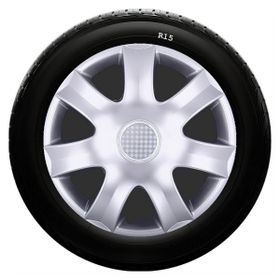 Dacia SKS-SJS 326 15 İnç 4 Adet Kırılmaz Jant Kapağı