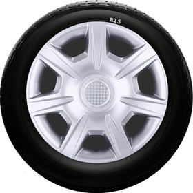 Dacia SKS-SJS 327 15 İnç 4 Adet Kırılmaz Jant Kapağı