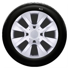 Dacia SKS-SJS 334 15 İnç 4 Adet Kırılmaz Jant Kapağı