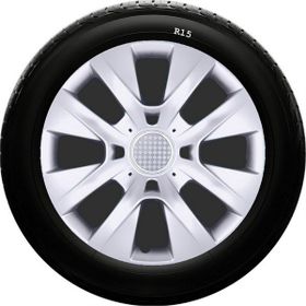 Dacia SKS-SJS 334 15 İnç 4 Adet Kırılmaz Jant Kapağı