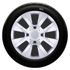 Dacia SKS-SJS 334 15 İnç 4 Adet Kırılmaz Jant Kapağı