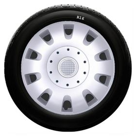 Dacia SKS-SJS 401 16 İnç 4 Adet Kırılmaz Jant Kapağı
