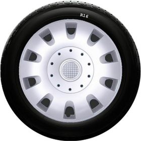 Dacia SKS-SJS 401 16 İnç 4 Adet Kırılmaz Jant Kapağı
