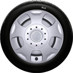 Dacia SKS-SJS 404 16 İnç 4 Adet Kırılmaz Jant Kapağı