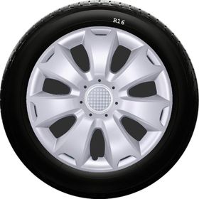 Dacia SKS-SJS 417 16 İnç 4 Adet Kırılmaz Jant Kapağı