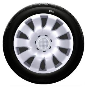 Dacia SKS-SJS 425 16 İnç 4 Adet Kırılmaz Jant Kapağı