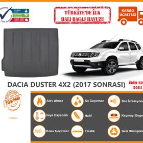 Dacia Yeni Duster 4x2 2017 Sonrası Halı Bagaj Havuzu
